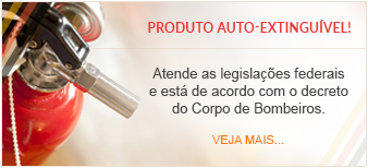 Produto auto-extinguível