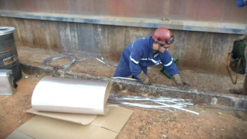Alumínio Corrugado e Liso da Isopur em Refinaria da Petrobras