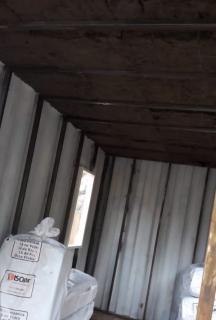 Lã de PET Isopur Instalada em Parede Drywall