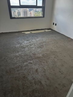 Lã de Rocha Isopur Aplicada em Piso