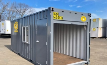 Aplicação em Lã de Rocha Isopur para Isolamento Térmico em Containers