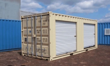 Aplicação em Lã de Rocha Isopur para Isolamento Térmico em Containers