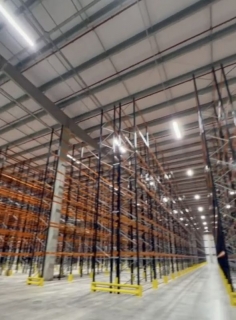 Lã de Vidro IsoFelt Instalado em Centro de Distribuição Logística