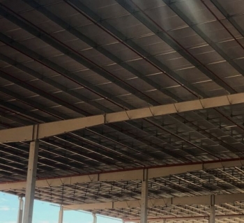 Manta Subcobertura, IsoFelt Black, em Obra do Pão de Açúcar
