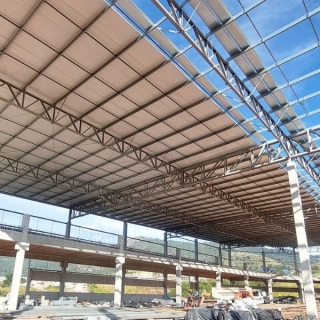 Lã de Vidro Isopur Instalada no Mercado Livre