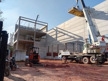 Lã de Vidro Isopur, a IsoFelt, Instalada em Centro Comercial Lã de Vidro Isopur, a IsoFelt, Instalada em Centro Comercial