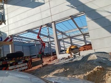 Lã de Vidro Isopur, a IsoFelt, Instalada em Centro Comercial Lã de Vidro Isopur, a IsoFelt, Instalada em Centro Comercial