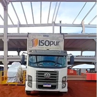 Lã de Vidro Isopur, a IsoFelt, Instalada no Mercado Livre