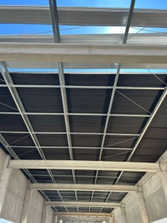 Lã de Vidro IsoFelt Black Instalado em Shopping Center