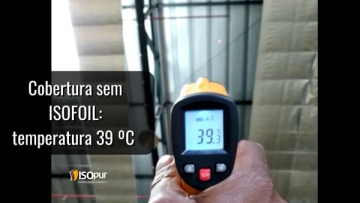 Subcobertura da Isopur Reduz até 12 ºC a Temperatura